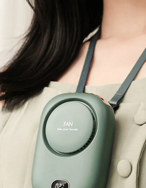 Load image into Gallery viewer, Mini Portable Bladeless Neck Fan

