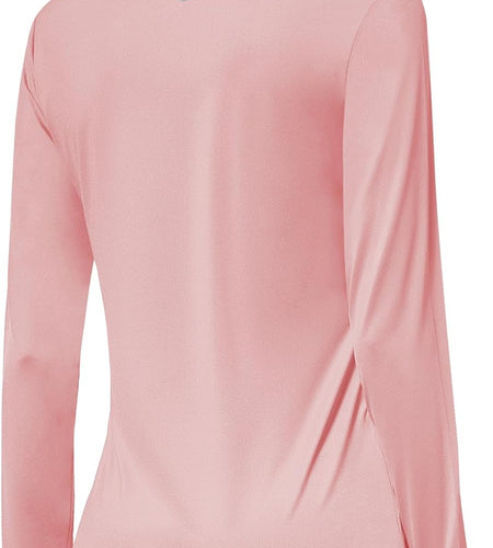 Women'S Long Sleeve Running Shirts Quick Dry Athletic Workout Tops