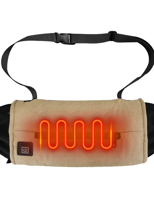 Load image into Gallery viewer, Electric Hand Warmer USB Charging Heated Hand Muff 3-Gear Temperature Control Adjustable Hand Warmer for Winter Camping
