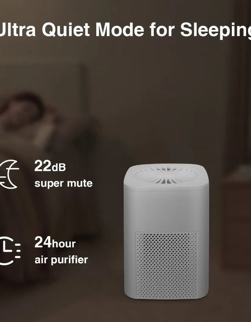 Load image into Gallery viewer, Air Purifiers for Allergies and Asthma, Ailkin Air Cleaner for Home,Bedroom,Allergy,Dust,Pets,Office,Small Room,Mini Portable Desktop Air Purifier for Smoke Odor
