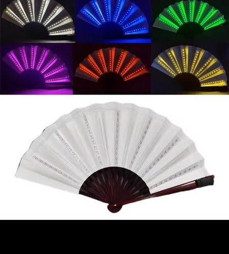 LED FOLDING HAND FAN