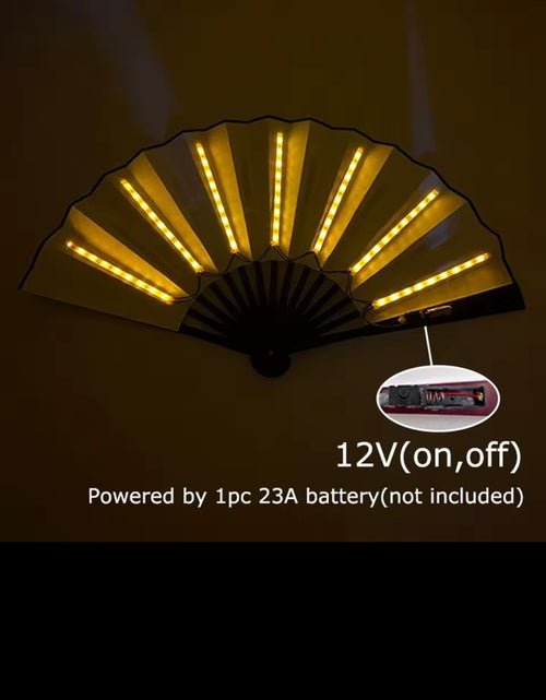 Load image into Gallery viewer, LED FOLDING HAND FAN
