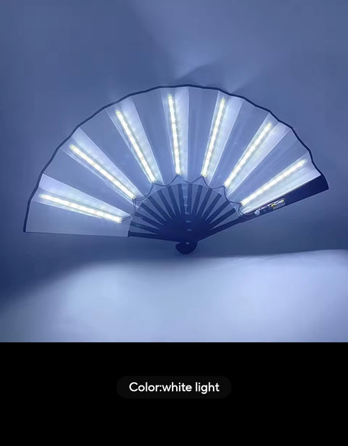Load image into Gallery viewer, LED FOLDING HAND FAN
