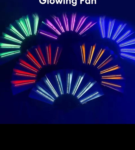 LED FOLDING HAND FAN