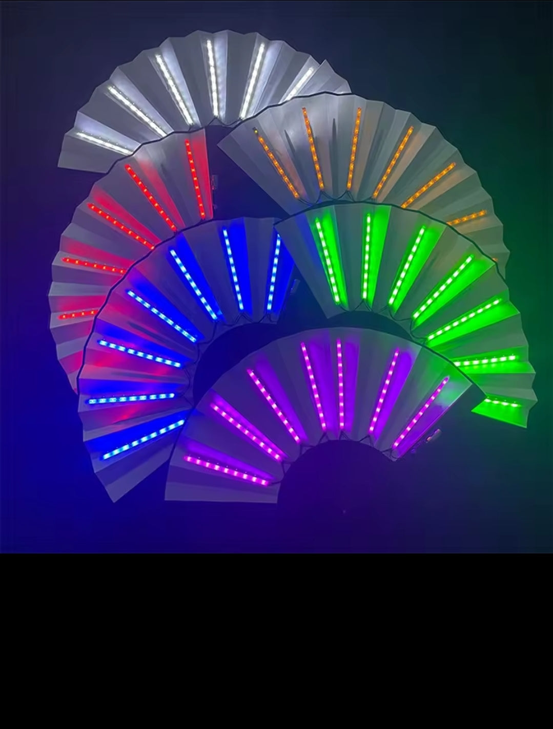 LED FOLDING HAND FAN